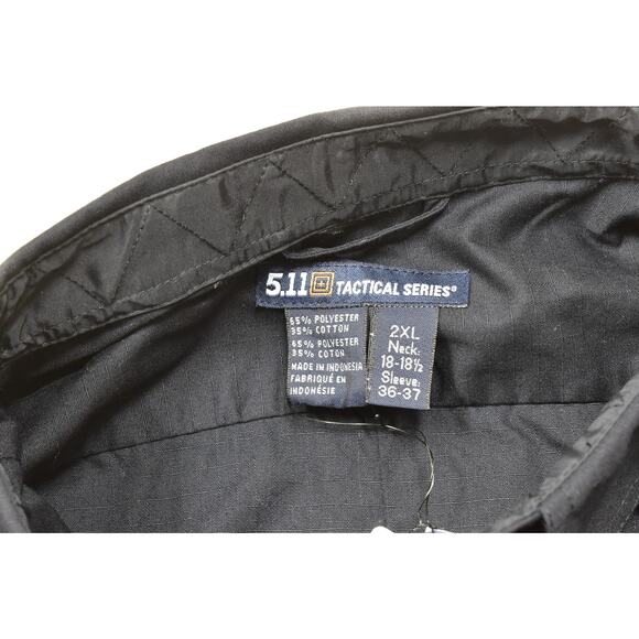 NEW 5.11 Tactical Series Men's Patrol Duty Uniform Shirt Navy Blue Size 2XLT - Picture 7 of 8